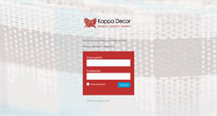 Desktop Screenshot of kdecor.gr